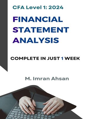 cover image of CFA Level 1 Financial Statement Analysis